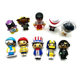 Ryan's World Lot Of 10 Assorted Characters  2 Inch Size No Duplicates